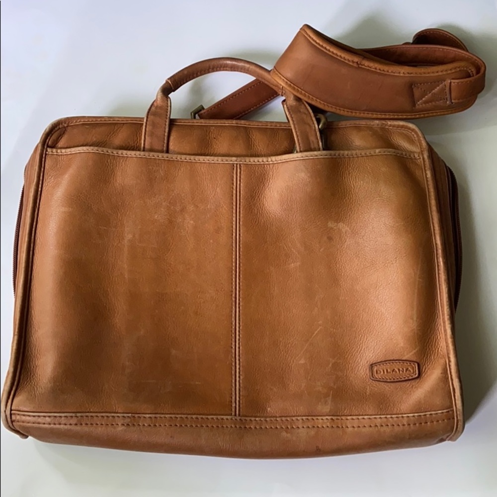 Dilana genuine Leather briefcase
